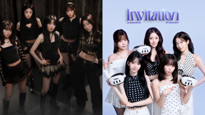 LE SSERAFIM來了！VR演唱會登台上映　片商祭出2波特典