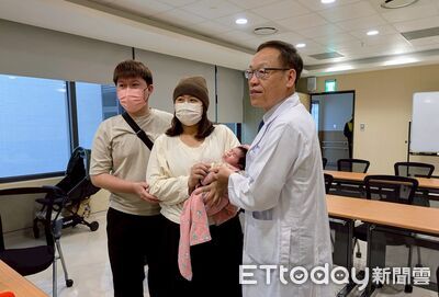 母愛偉大！卵巢早衰自然受孕機率0...剖腹大血崩　產4650g巨嬰