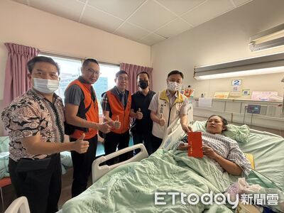 移工返鄉途中車禍重傷　投縣府致贈慰問金盼早日康復