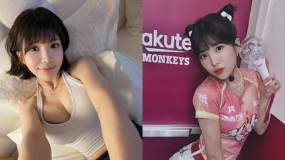 壯壯「低胸包不住上圍」由上往下拍！　超兇事業線全看光