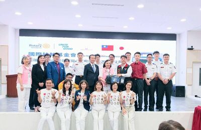 國際扶輪跨國攜手　提升花蓮南區急救存活率