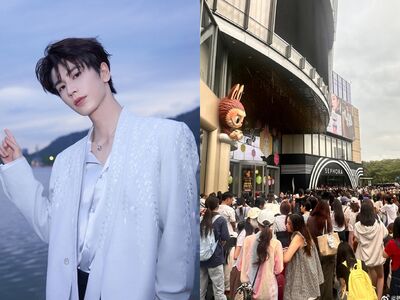 離張凌赫最近的一次！男神深圳出席活動...商場驚見「逐層疊人牆」