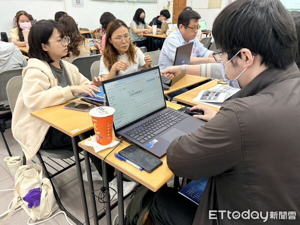▲台南市勞工局辦理AI行銷實戰班，強化公務人員數位應用能力。（記者林東良翻攝，下同）