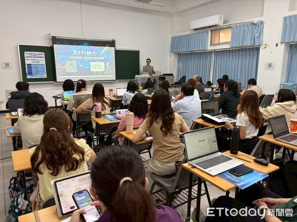 ▲台南市勞工局辦理AI行銷實戰班，強化公務人員數位應用能力。（記者林東良翻攝，下同）