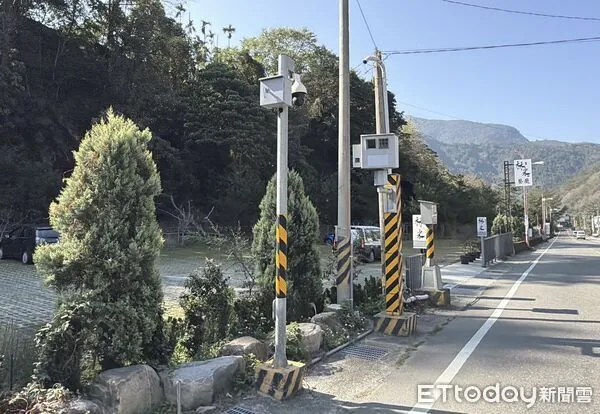 ▲▼             南投縣仁愛鄉台14線70.7公里固定式測速重啟。（圖／記者高堂堯翻攝）