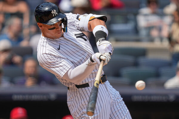 ▲Aaron Judge、Giancarlo Stanton。（圖／達志影像／美聯社）