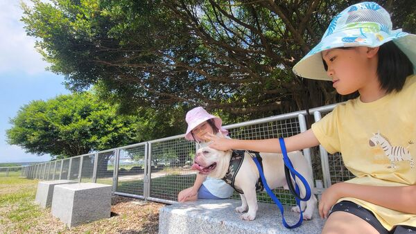 ▲山佳河濱公園原有的閒置露營地將升級為自行車練習場，預計7月完工；同時在柑園大橋下游綠地打造寵物公園。（圖／新北市高灘處提供）