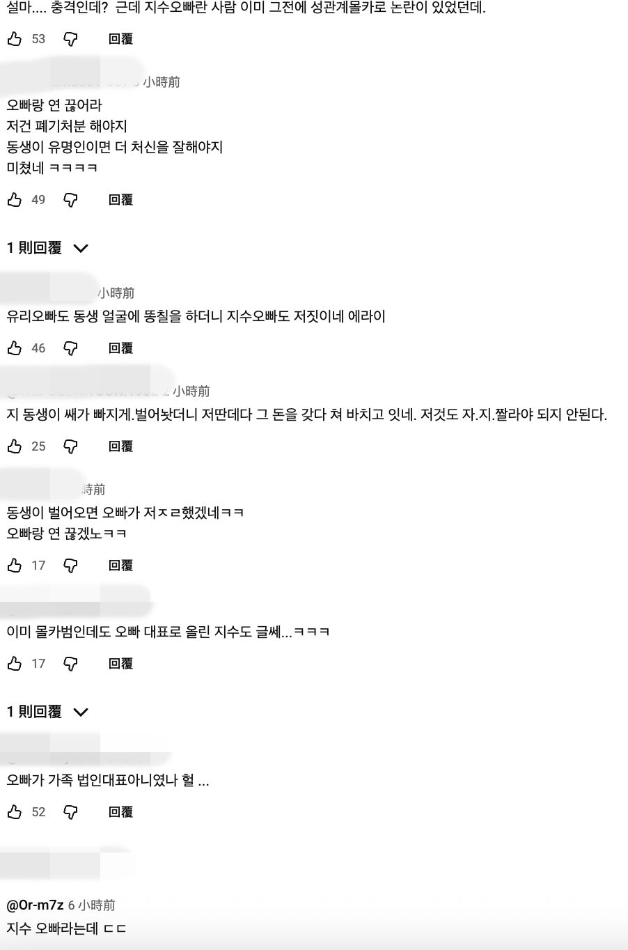 ▲新聞下方留言指出是Jisoo親哥。（圖／翻攝自《Channel A》）