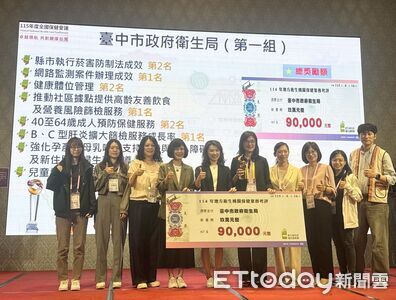 深耕預防醫學見成效　台中勇奪保健評比冠軍