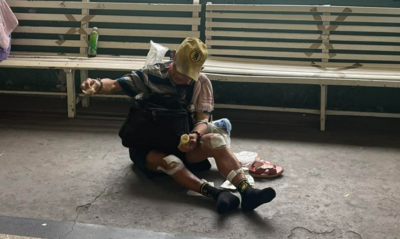 白沙屯媽祖「勇腳伯」腳傷逗留北港客運車站　站長暖助北返彰化