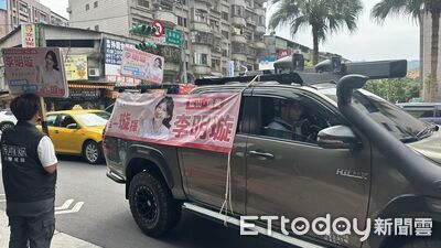 松信市議員5搶2激戰！　李明璇向高虹安借皮卡車拚車掃衝刺