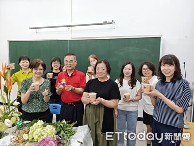 把美帶回家！南市勞工局推花藝課程　學員親手創作提升生活質感