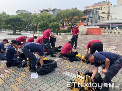 南消防汛超前部署！第五大隊車巡易淹水區　船艇整備強化救災戰力