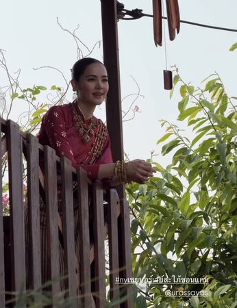 ▲▼泰國國民CP結婚！Nadech、Yaya孔敬府遵循傳統儀式辦婚禮。（圖／翻攝自X）