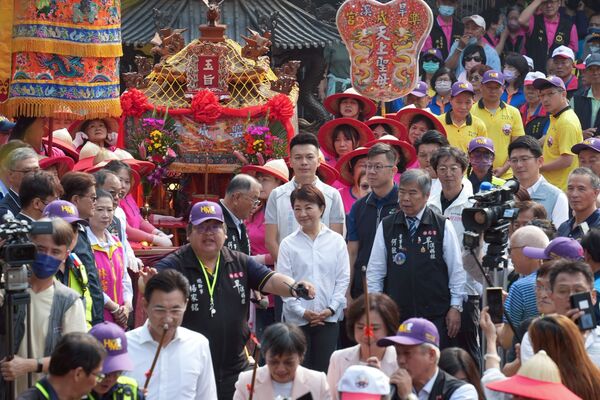 ▲▼台中樂成宮旱溪媽啟駕，展開22天遶境，全台天數最長。（圖／台中市政府提供）