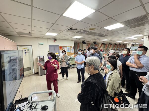 ▲麻豆新樓醫院舉辦低碳醫療研討會，推動醫療體系綠色轉型。（記者林東良翻攝，下同）