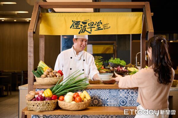 ▲煙波早堂攜手必比登餐廳Pang Taco　墨式嫩雞能量碗限時3個月供應。（圖／煙波集團提供））