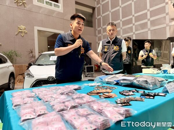 ▲▼ 嘉市警雷霆掃毒打詐肅槍！「喪屍煙彈、拉布布毒咖啡包」無所遁形 市長黃敏惠慰勉治安英雄 。（圖／記者翁伊森攝）