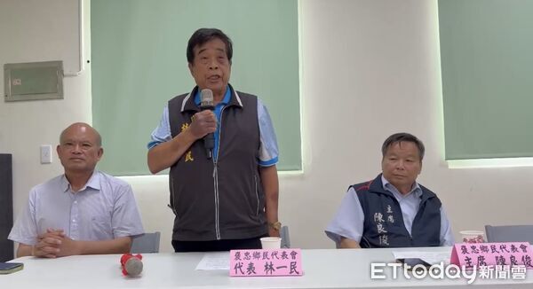 ▲▼ 林一民遭攻擊 。（圖／記者游瓊華翻攝）