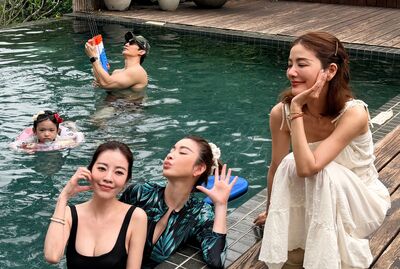 許維恩三姊妹「無濾鏡真實長相」曝光！　大姊許路兒美到看不出50歲