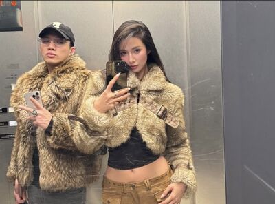 ØZI放閃辣模女友：是最愛　「一聽瘦子勾二嫂秒變臉」回8字急閃人