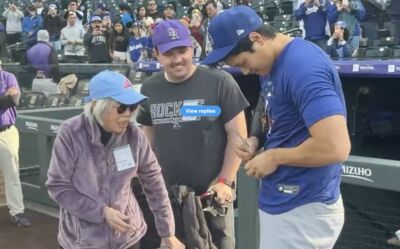 原爆倖存者百歲人瑞圓夢　大谷翔平賽前暖舉感動全網