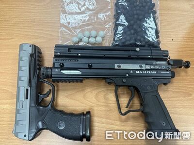 男攜槍駕車夜遊遭檢舉　桃園警包抄查扣2把空氣槍