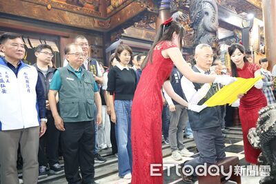 歡慶玄天上帝聖誕　松柏嶺受天宮團拜大典贈萬份壽桃+錢母