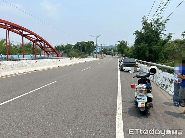 ▲▼岡山車禍             。（圖／記者陳宏瑞翻攝）