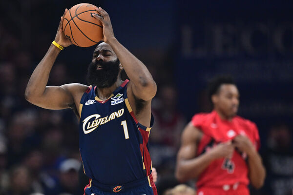 ▲克里夫蘭騎士哈登（James Harden）。（圖／達志影像／美聯社）