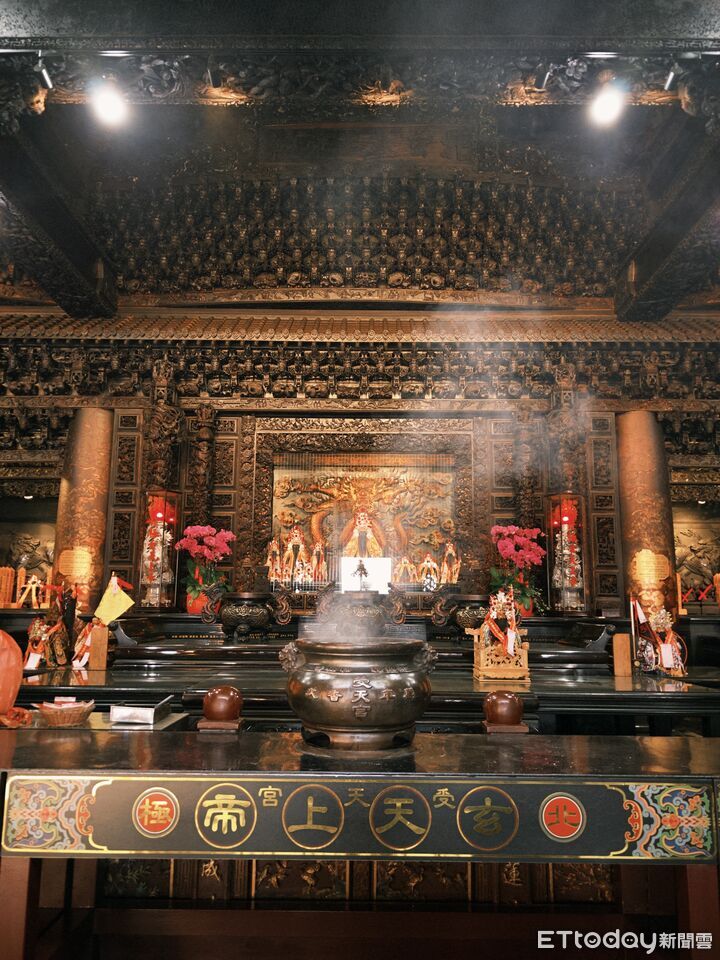 ▲▼名間松柏嶺受天宮玄天上帝。（圖／記者陳俊宏攝）
