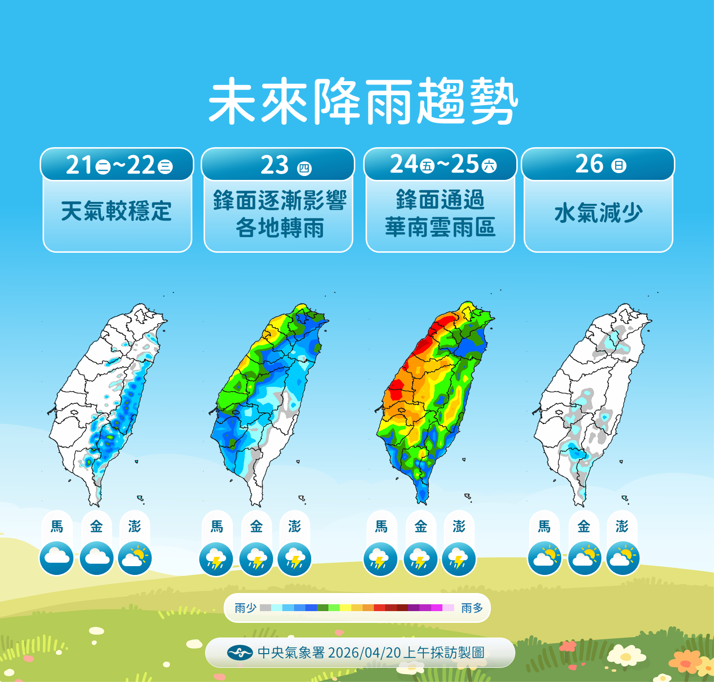 ▲▼天氣。（圖／氣象署提供）