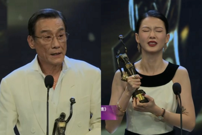 金像獎／梁家輝5度封帝！淚謝愛妻「忍了我44年」　廖子妤擊敗章子怡奪后