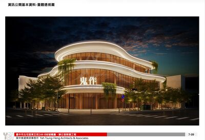 2億改建666坪加油站　「台中最美燒肉店」設計圖曝光