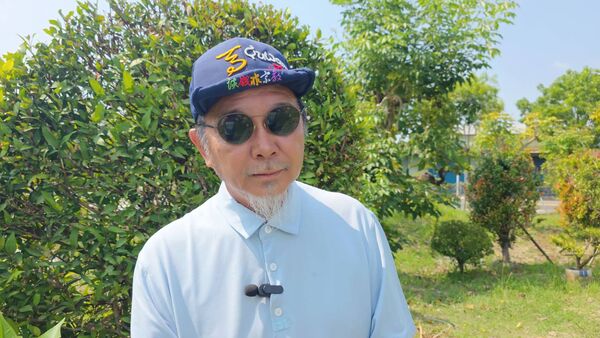 ▲民俗大師廖大乙說明。（圖／廖大乙提供）