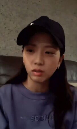 ▲Jisoo過去直播談到家人，表示自己的人生自己看著辦。（圖／翻攝自X）