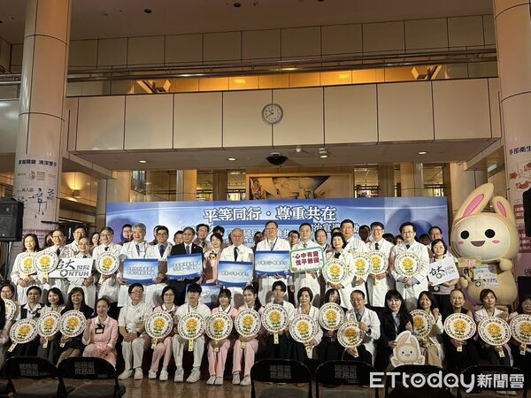 台大醫院今舉辦性別平等宣導活動。（圖／記者趙于婷攝）