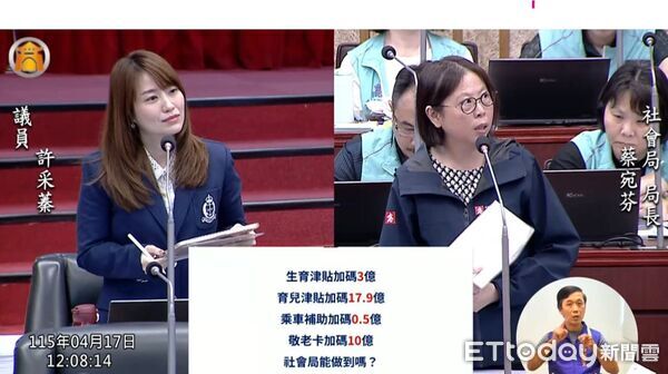 ▲▼轟賴瑞隆社福政見大灑幣！藍議員精算「笑死人」：預算膨脹1.5倍。（圖／記者賴文萱翻攝）
