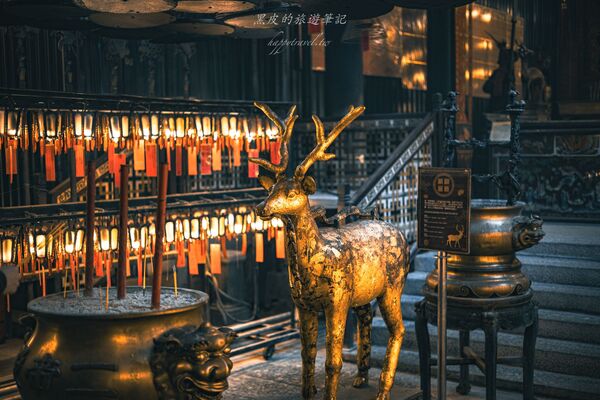 ▲▼香港文武廟。（圖／黑皮的旅遊筆記授權提供）