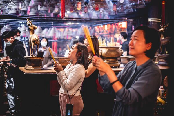 ▲▼香港文武廟。（圖／黑皮的旅遊筆記授權提供）