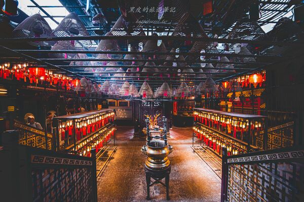 ▲▼香港文武廟。（圖／黑皮的旅遊筆記授權提供）