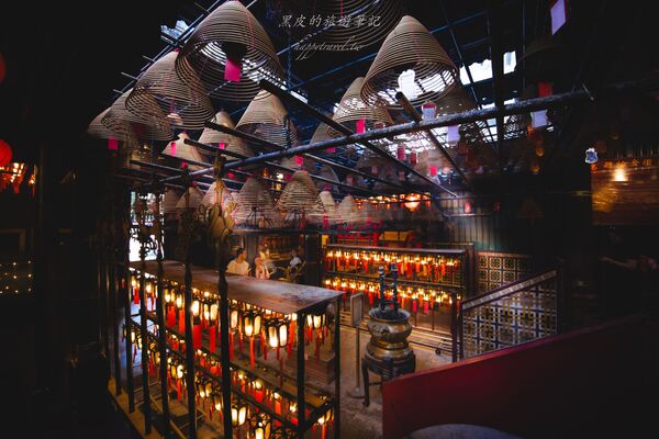 ▲▼香港文武廟。（圖／黑皮的旅遊筆記授權提供）