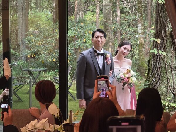 ▲鄭家純宣布大事。（圖／記者葉文正攝，翻攝臉書）
