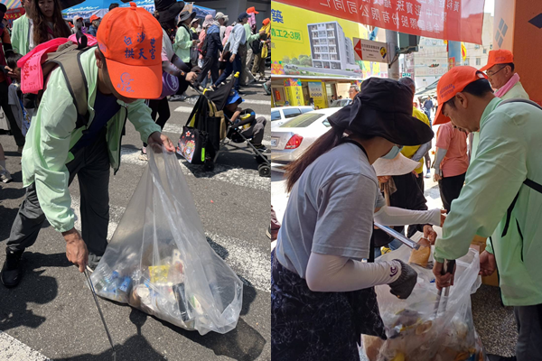 ▲▼18年來最特別結緣品「一袋垃圾」　資深香燈腳曝心聲。（圖／翻攝自臉書／白沙屯媽祖全球徒步聯誼會）