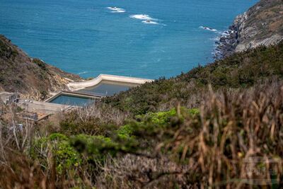 圖文／西莒樂道澳水庫　築起軍民同島一命的意志