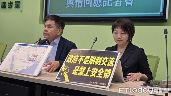 ▲▼民進黨團幹事長莊瑞雄、書記長范雲召開輿情回應記者會。（圖／記者詹詠淇攝）