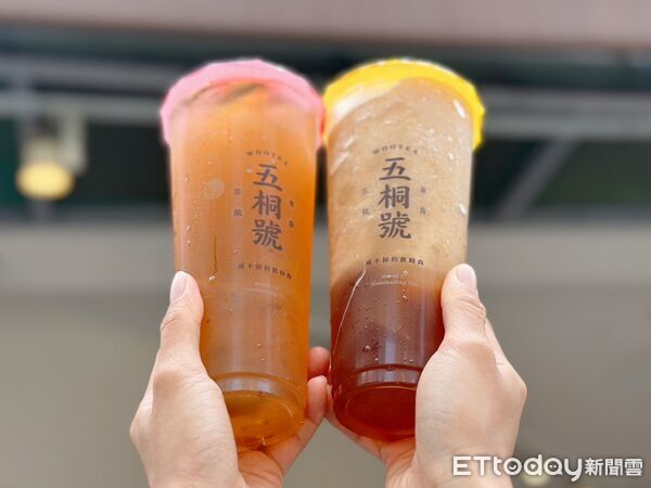 ▲▼五桐號推出全新「麝香葡萄系列」，以及新配料「桂花粉粿」。（圖／記者蕭筠攝）