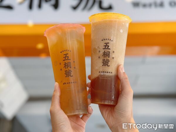▲▼五桐號推出全新「麝香葡萄系列」，以及新配料「桂花粉粿」。（圖／記者蕭筠攝）