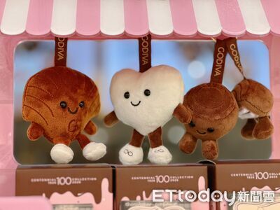 GODIVA開賣「創立百年巧克力禮盒」　霜淇淋推紅莓玫瑰新口味