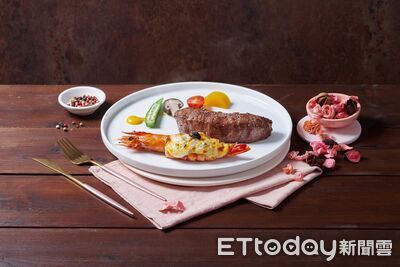 擁抱媽媽送魚子醬焗烤蝦